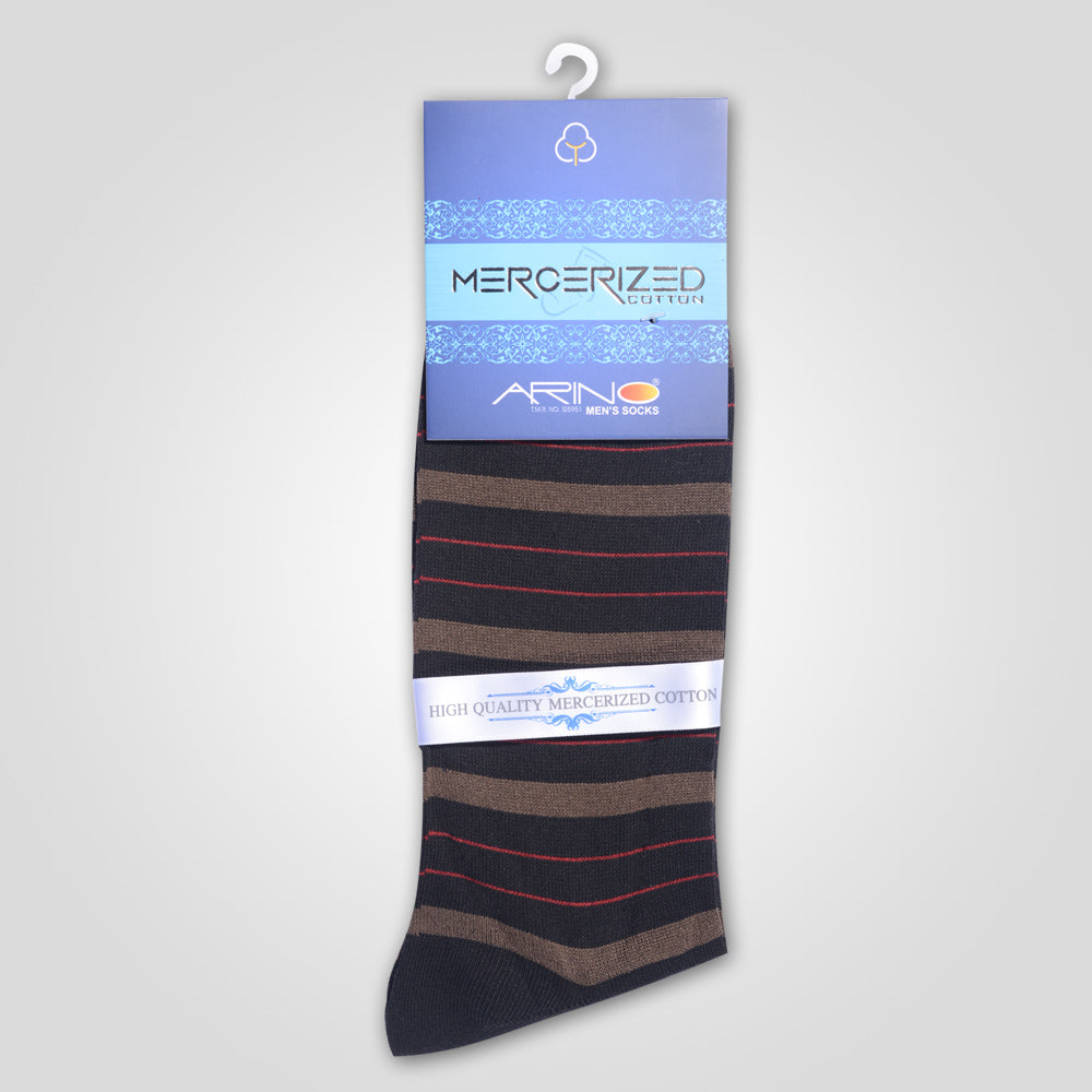 Arino 100% Mercerized Cotton Mens Socks M-10