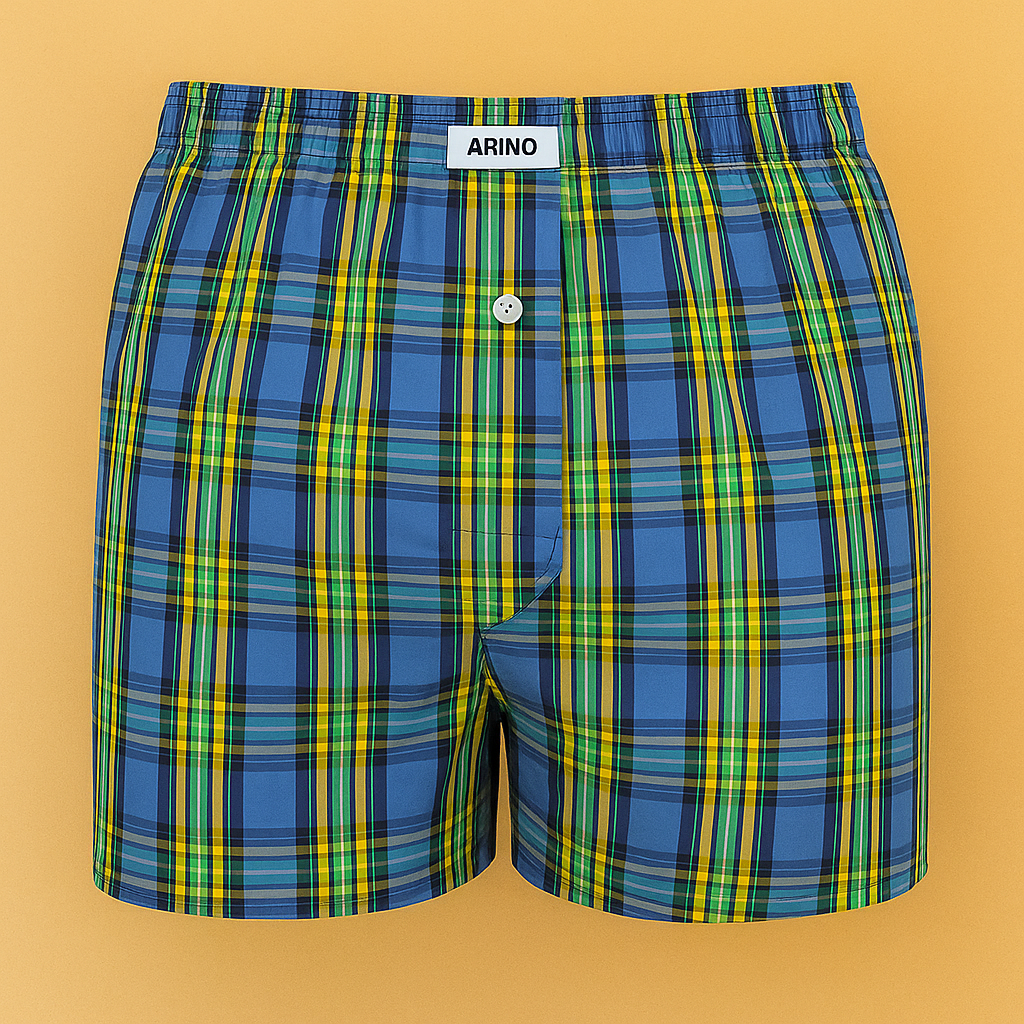 Men's UB Woven Cotton Boxer Shorts (8 Colors)