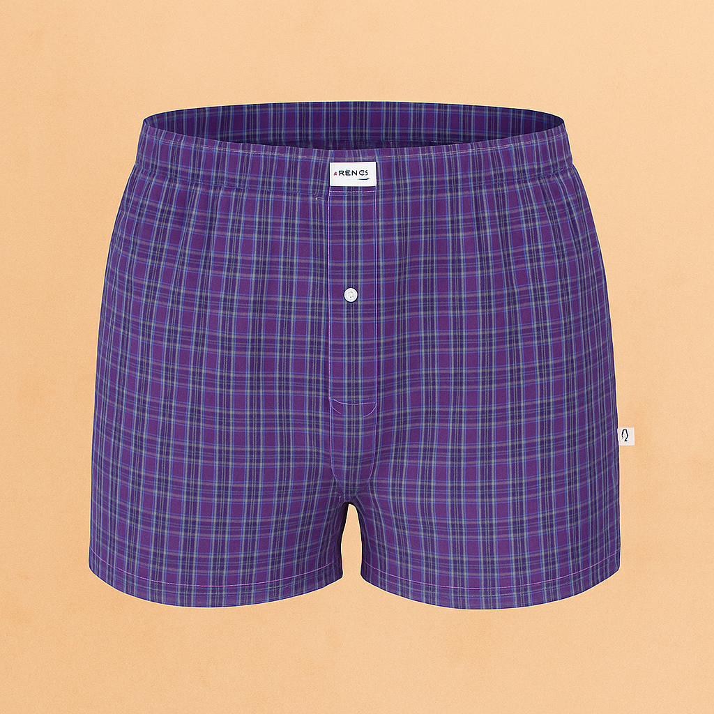 Men's UB Woven Cotton Boxer Shorts (8 Colors)