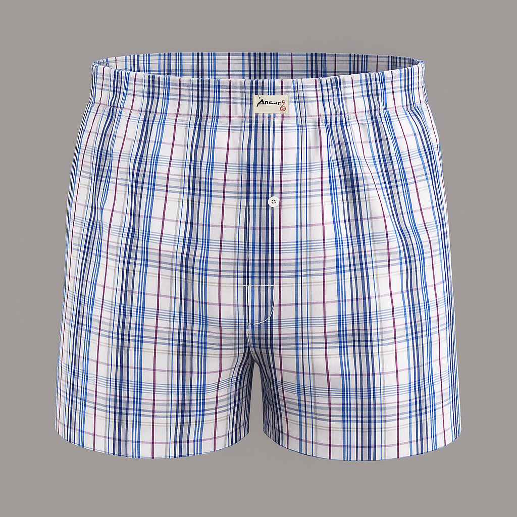 Men's UB Woven Cotton Boxer Shorts (8 Colors)