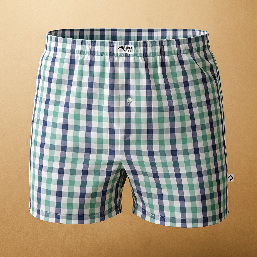 Men's UB Woven Cotton Boxer Shorts (8 Colors)