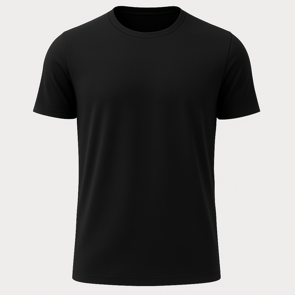 Arino Round Neck Cotton T-Shirt (4 Colors)