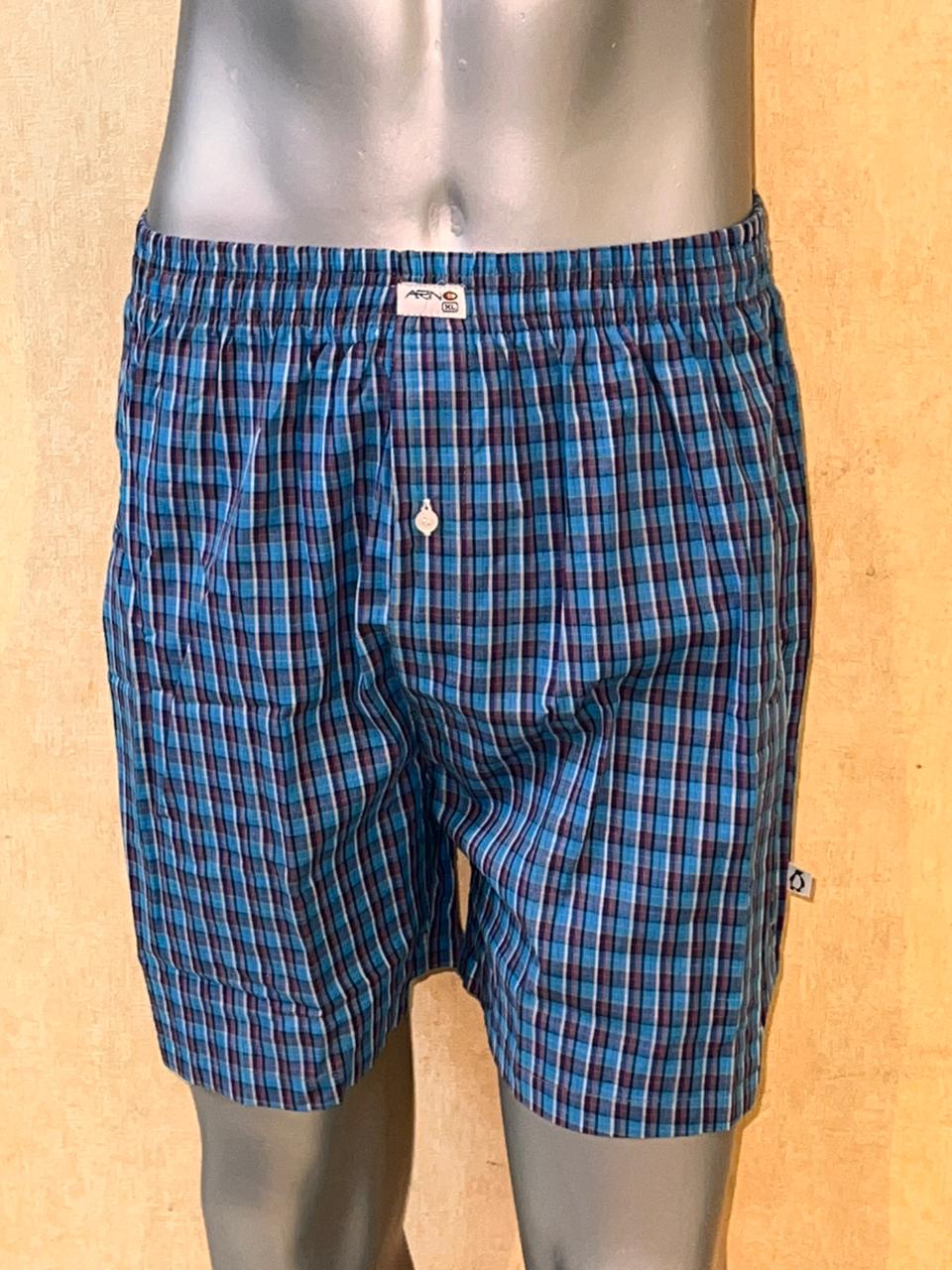 Men's UB Woven Cotton Boxer Shorts (8 Colors)
