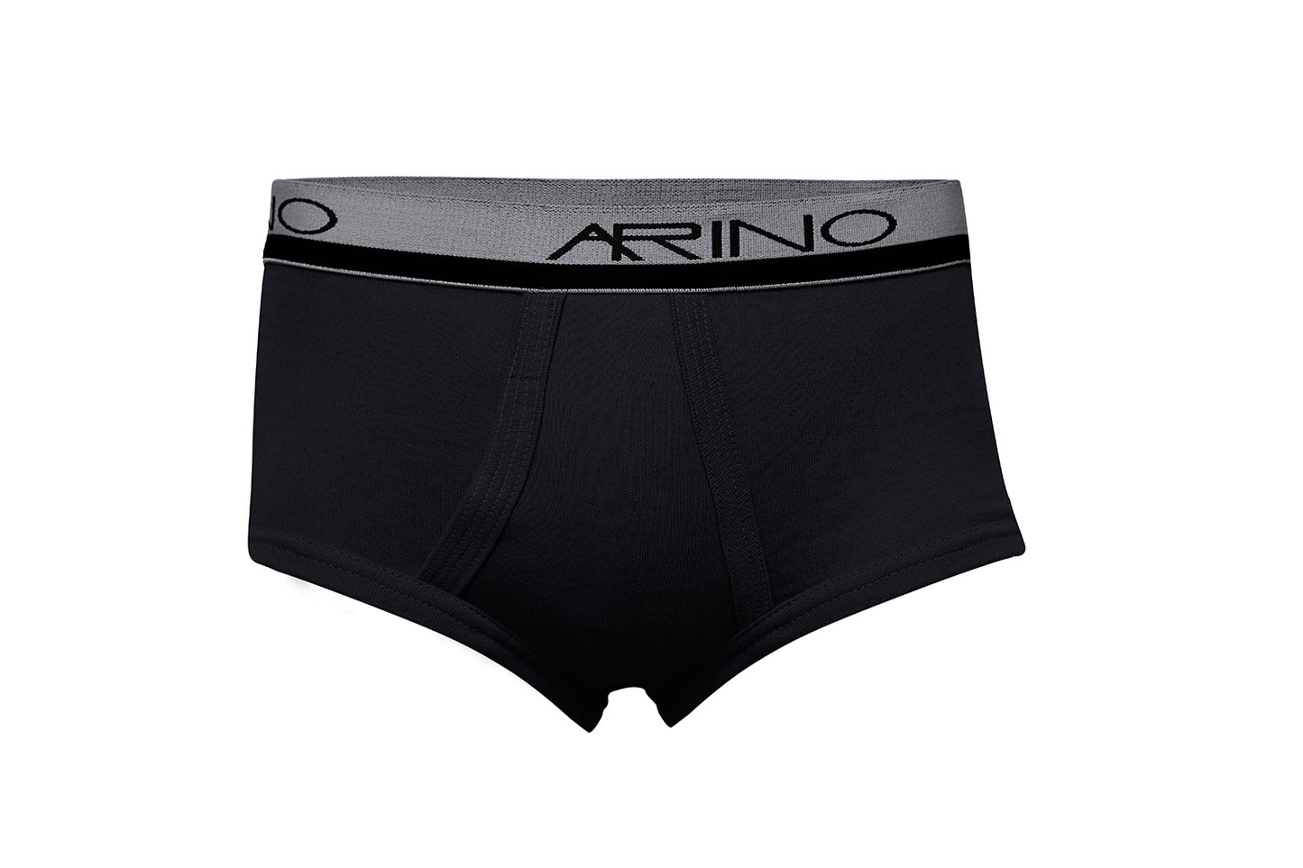 ARINO® Multi Color White Interlock Men's Briefs With Open Elastic (7 Colors)