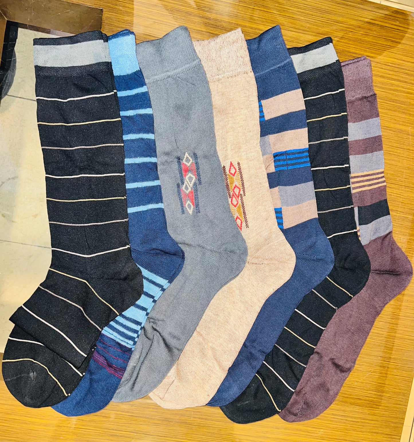 Arino Cotton Mens Socks 7 in 1 (7 Day)