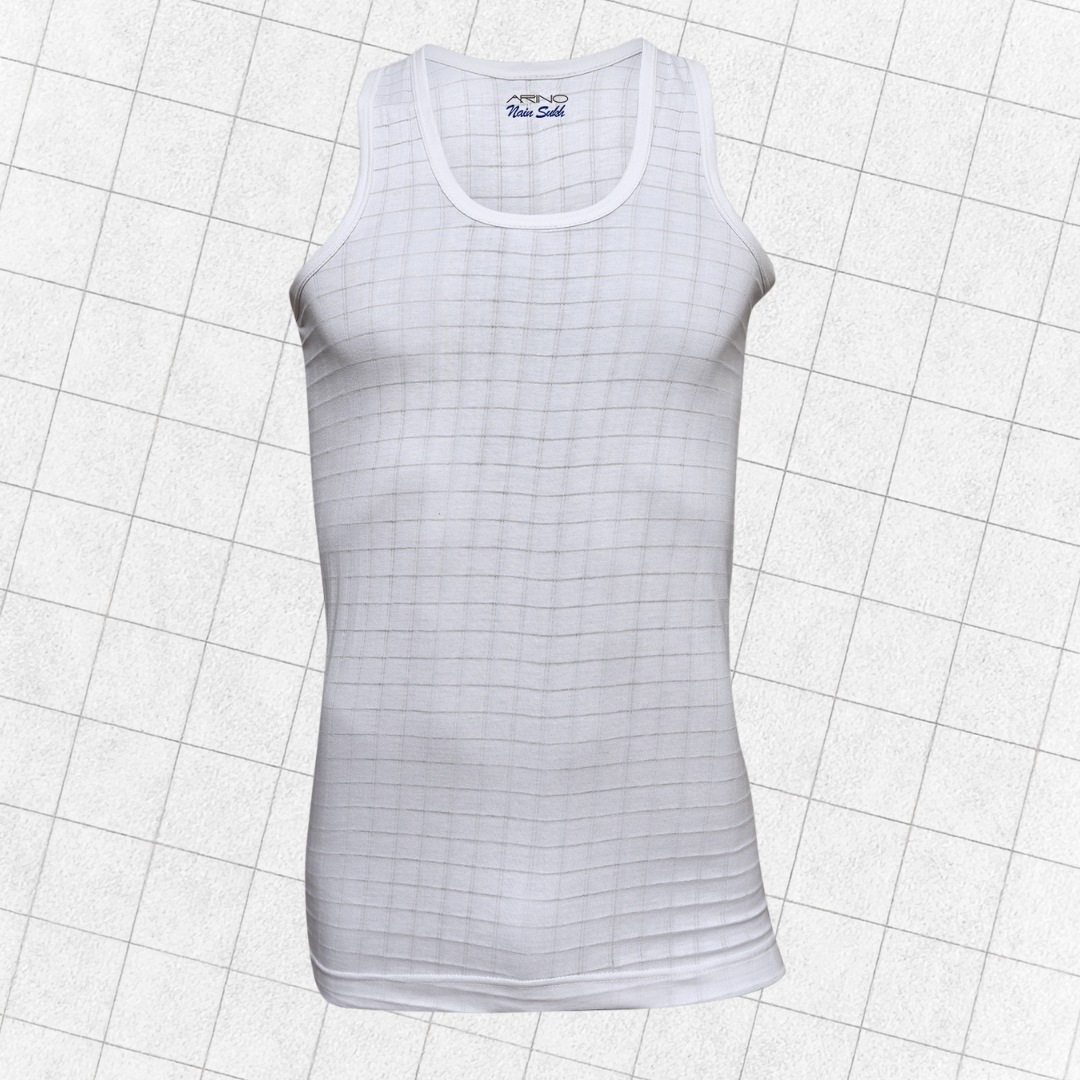 Men's Checkered Vest Sleeveless (Nain Sukh D-2)