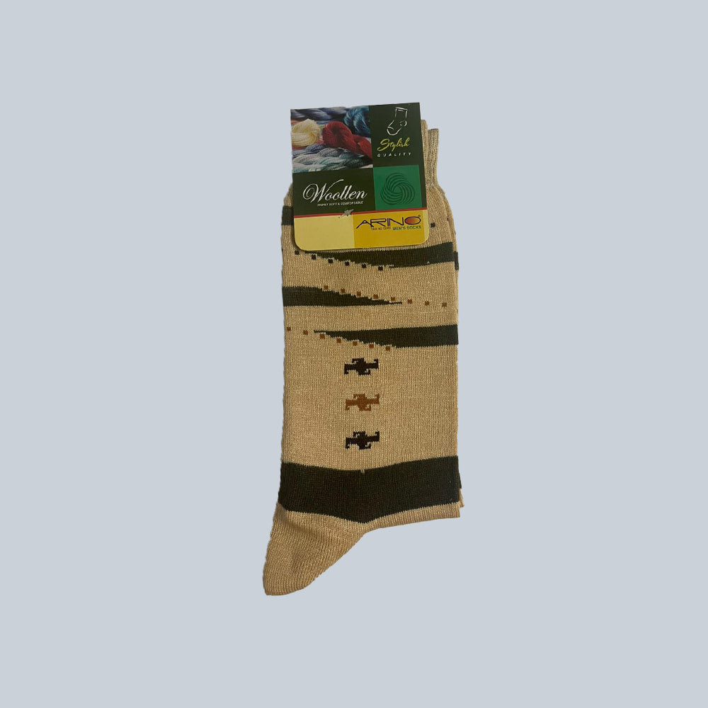 ARINO® Woolen Fabric Winter Men's Socks (W-101)