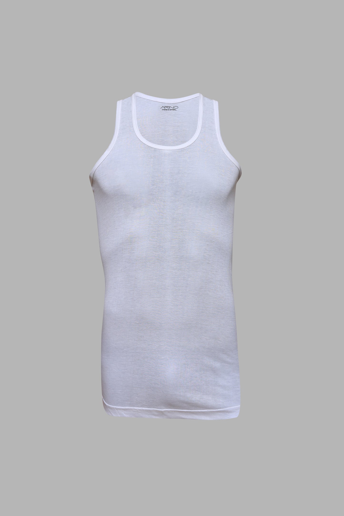SUMMER OFFER 1: Pack of 6 Men's See-Through Vest Sleeveless (Makhmal)