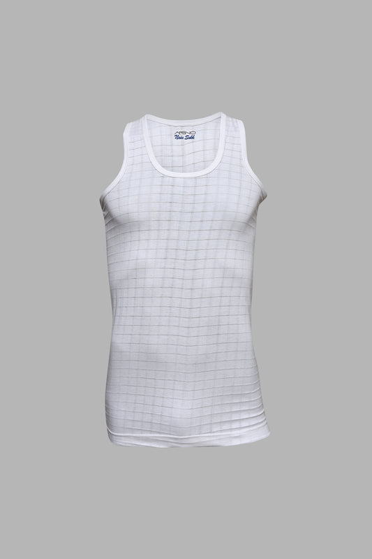 ARINO®Check Design Sleeveless Men's Vest (Nain Sukh D-2)