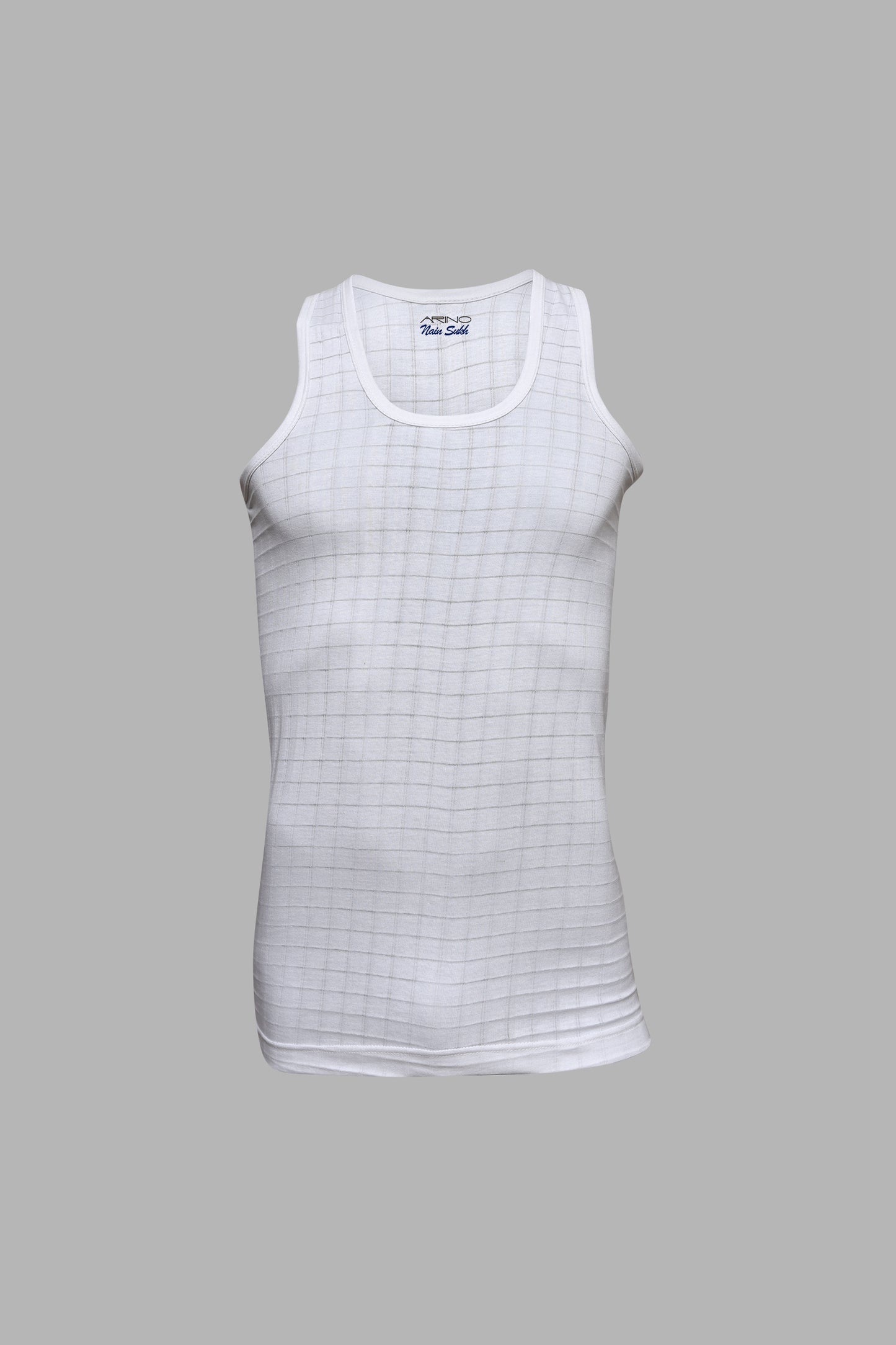 Pack of 3 Men's Checkered Vest Sleeveless (Nain Sukh D-2)