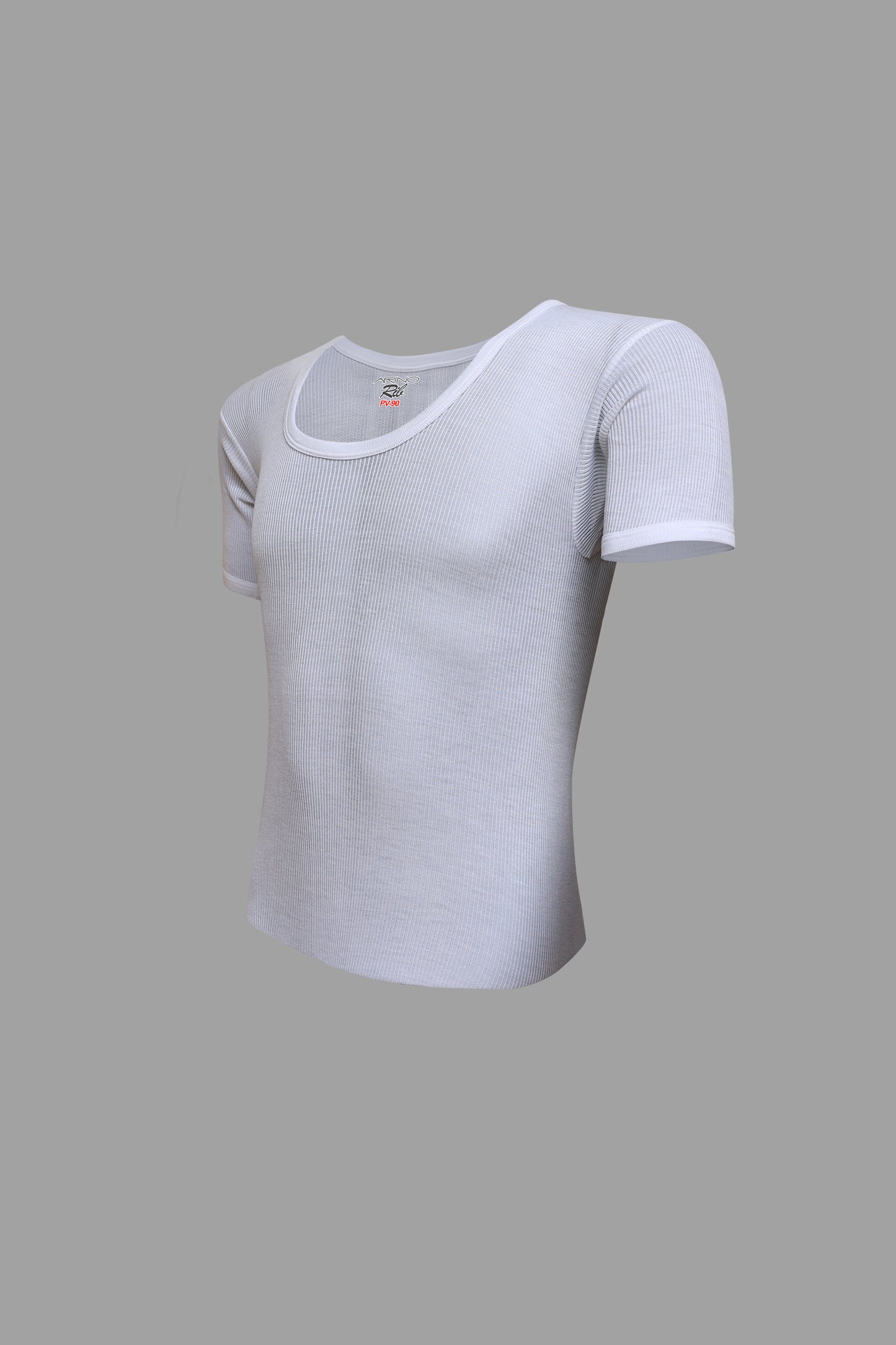 Men's Ribbed Vest Half Sleeves (PV-90)