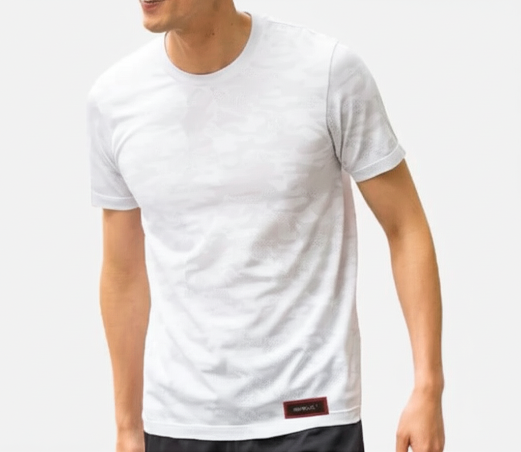 Arino Round Neck Cotton T-Shirt (4 Colors)