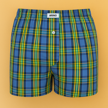 Men's UB Woven Cotton Boxer Shorts (8 Colors)