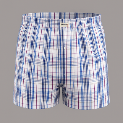 Men's UB Woven Cotton Boxer Shorts (8 Colors)