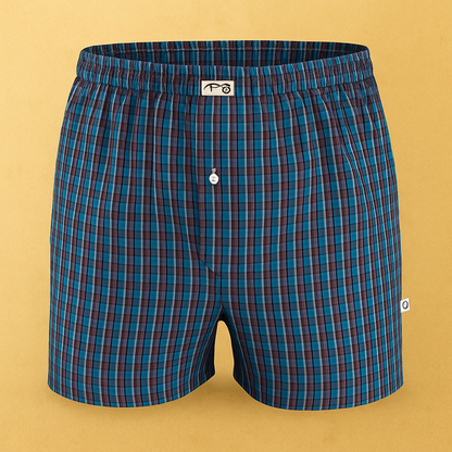 Men's UB Woven Cotton Boxer Shorts (8 Colors)