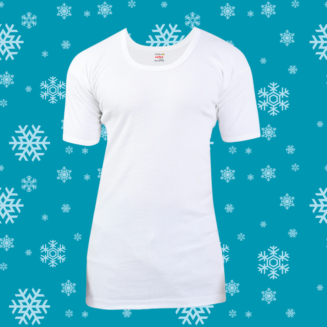Men's Winter Interlock Vest Half Sleeves