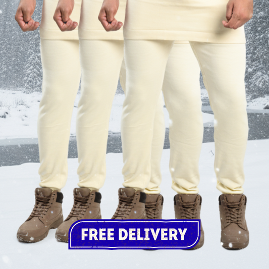Pack of 3 Men’s Merino Woolen Warmer (Trouser)
