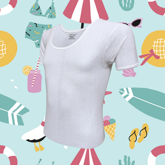 Men's Summer Queen Vest Half Sleeves