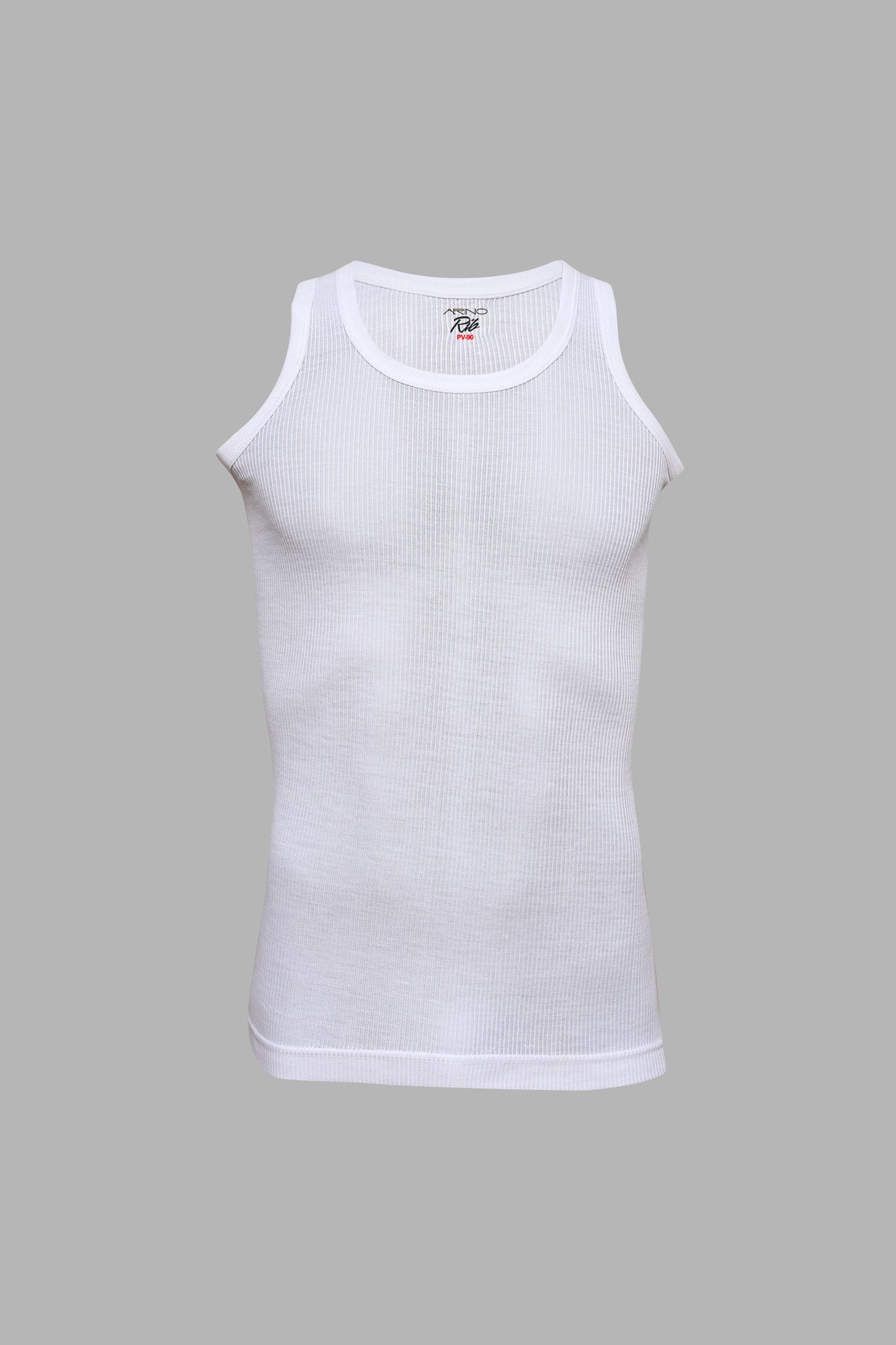 AZAADI OFFER 9: Pack of 6 Men's Ribbed Vest Sleeveless (PV-90)
