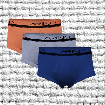Pack of 3 Men's Interlock Briefs (Multi-Color)