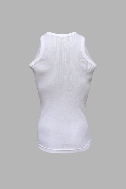 Pack of 3 Men's Ribbed Vest Sleeveless (PV-90)